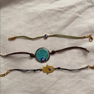 Evil eye bracelet